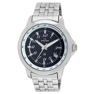 Maxima ATTIVO Men Black Dial Analogue Watch - 24112CMGI